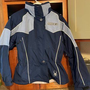 SPYDER Women's ski / snobmobile jacket - Blue/Wht